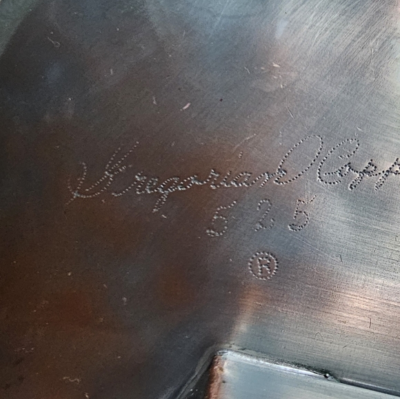 MCM Mid Century Modern Gregorian Copper Abstract Bowl - Picture 5 of 9